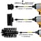 Drill Brush Power Scrubber By Useful Products 5 in W 7 in L Brush, Black K-S-42J-5X-QC-DB - alternate 6